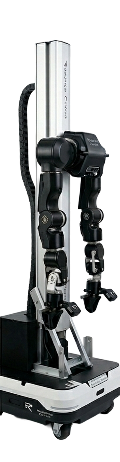RC M1 bimanual mobile arms and lift detail